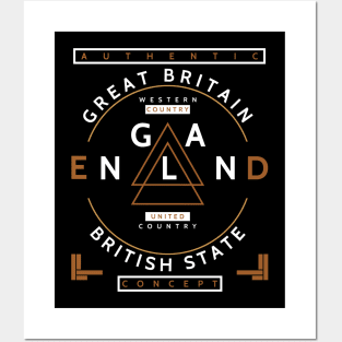 Great Britain England Posters and Art